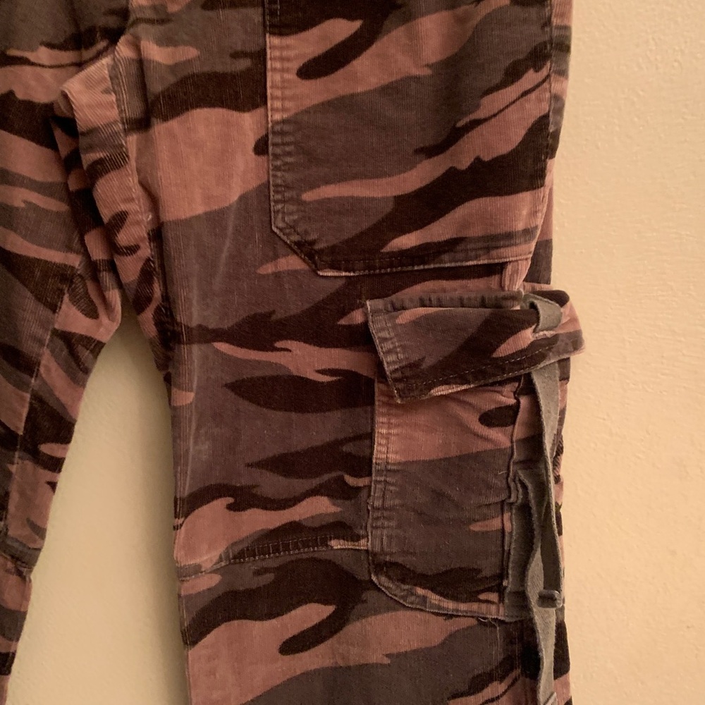 INC International Concepts Brown Camouflage Trousers
